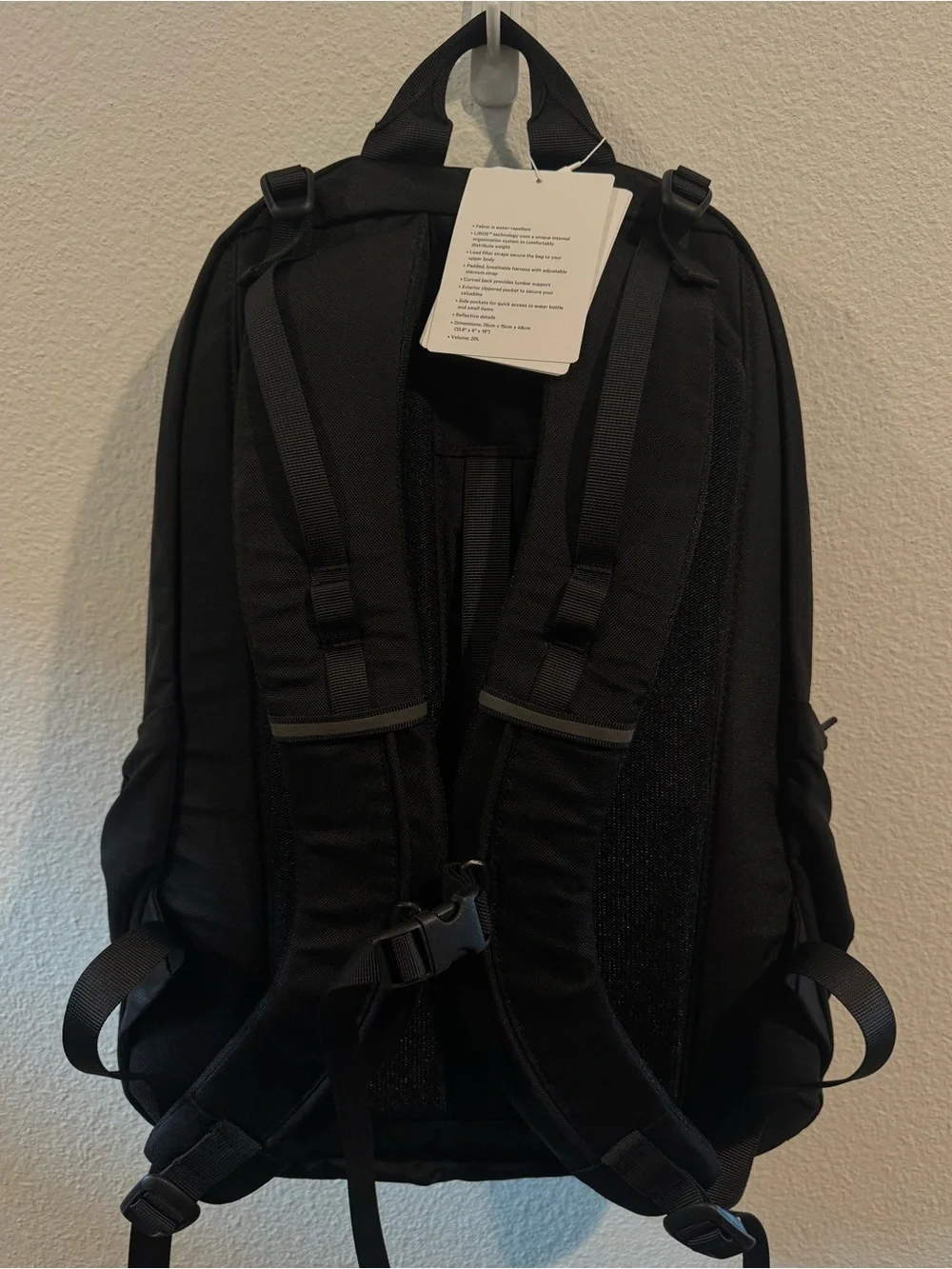 Lululemon Black Backpack